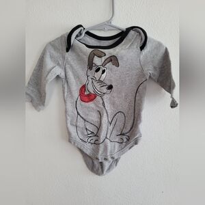 Disney Baby Pluto Long Sleeve Bodysuit